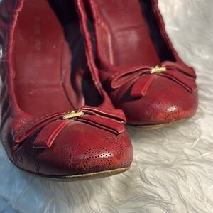 Louis Vuitton Red Women's Flats | US size 8